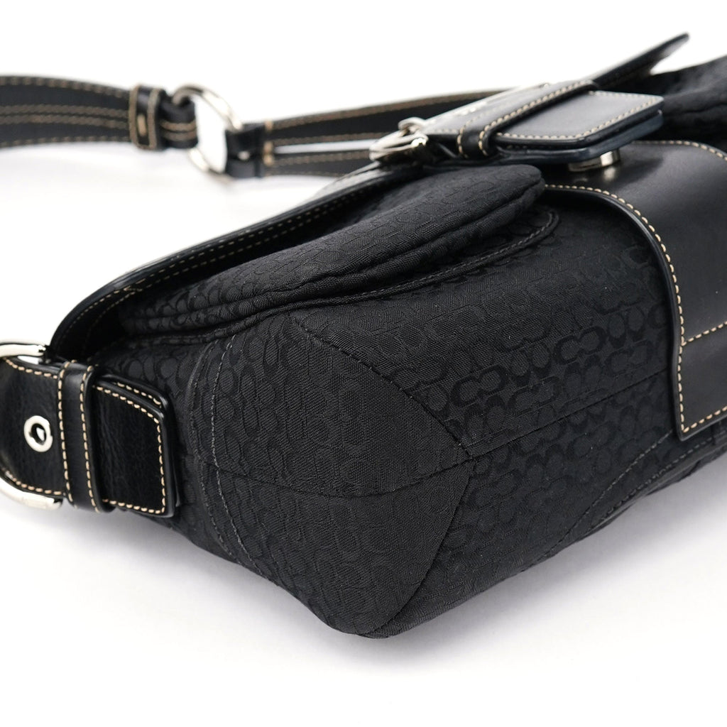 1463 Black Soho Shoulder Bag