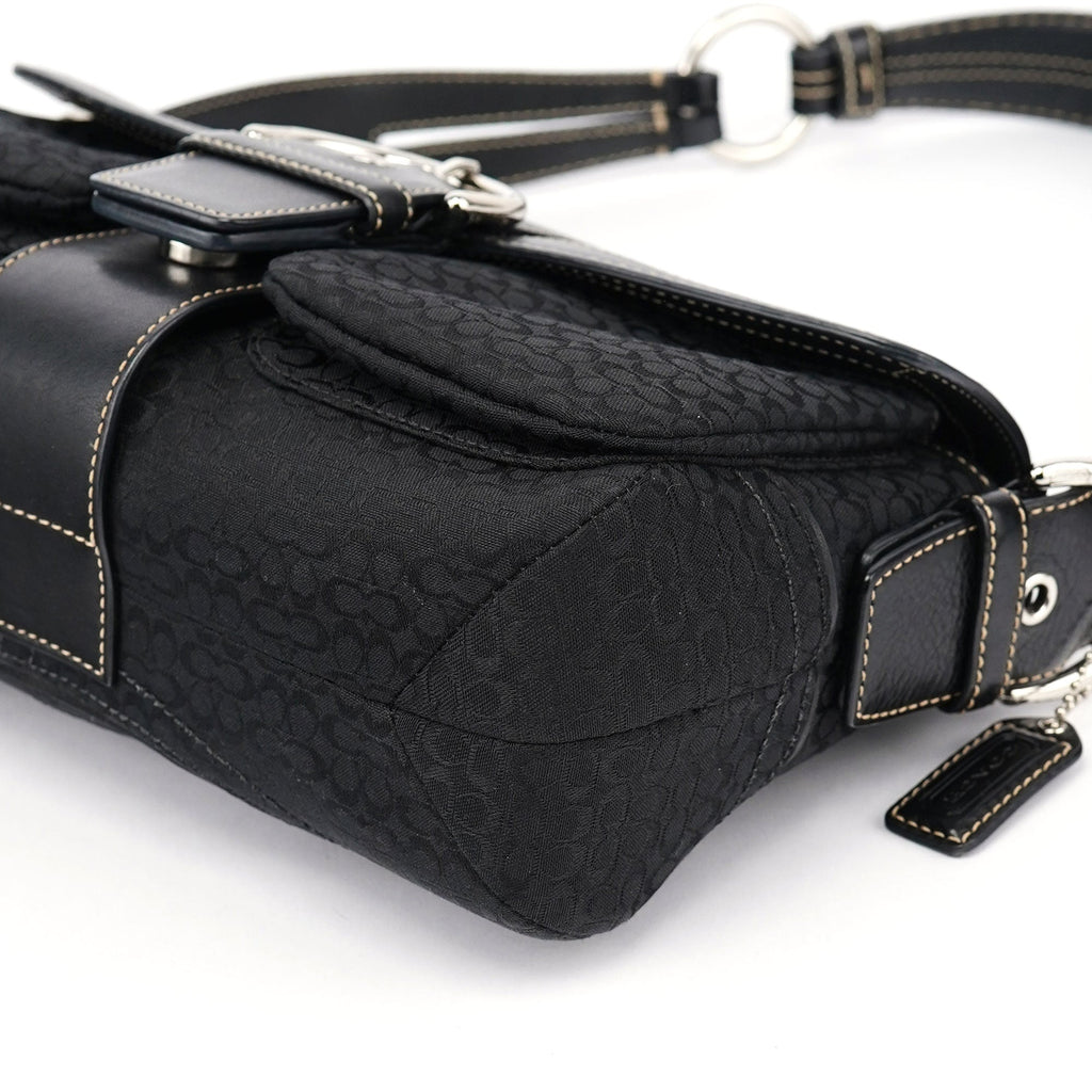 1463 Black Soho Shoulder Bag