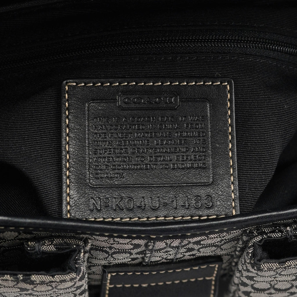 1463 Grey Black Soho Shoulder Bag