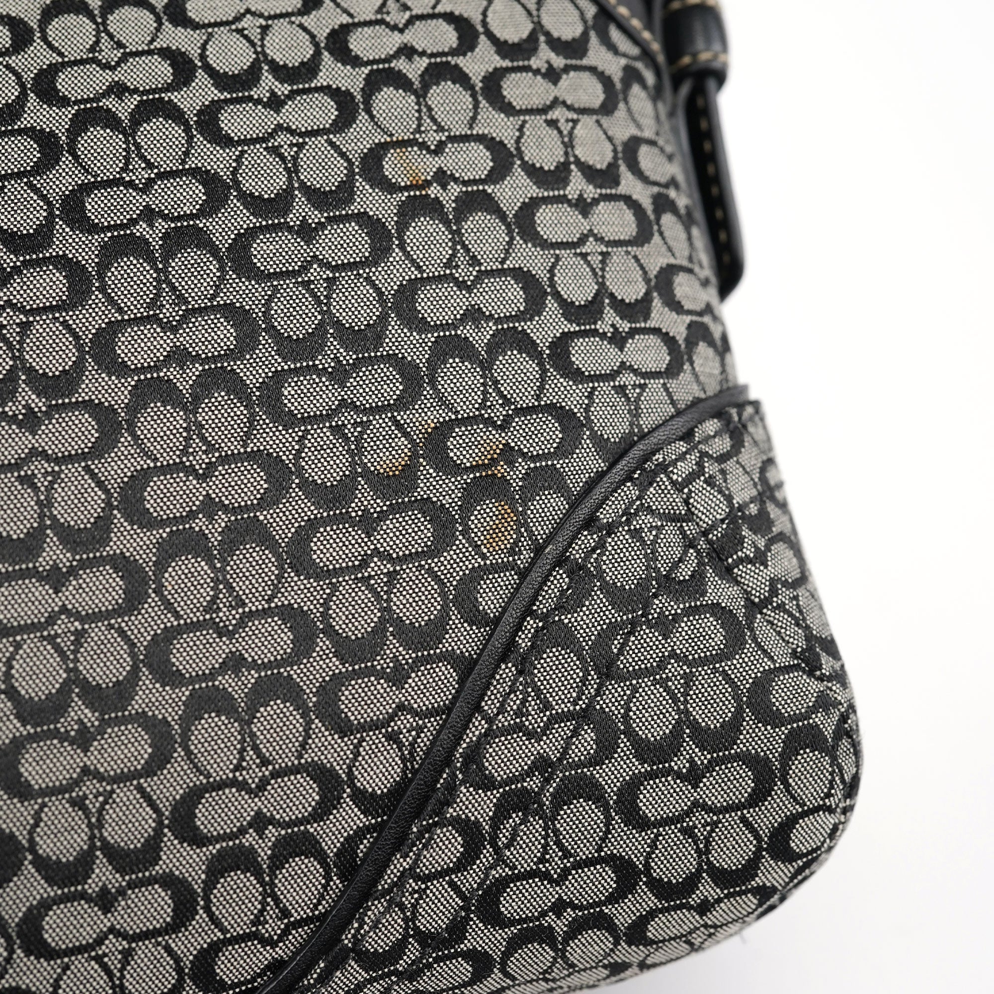 1463 Grey Black Soho Shoulder Bag