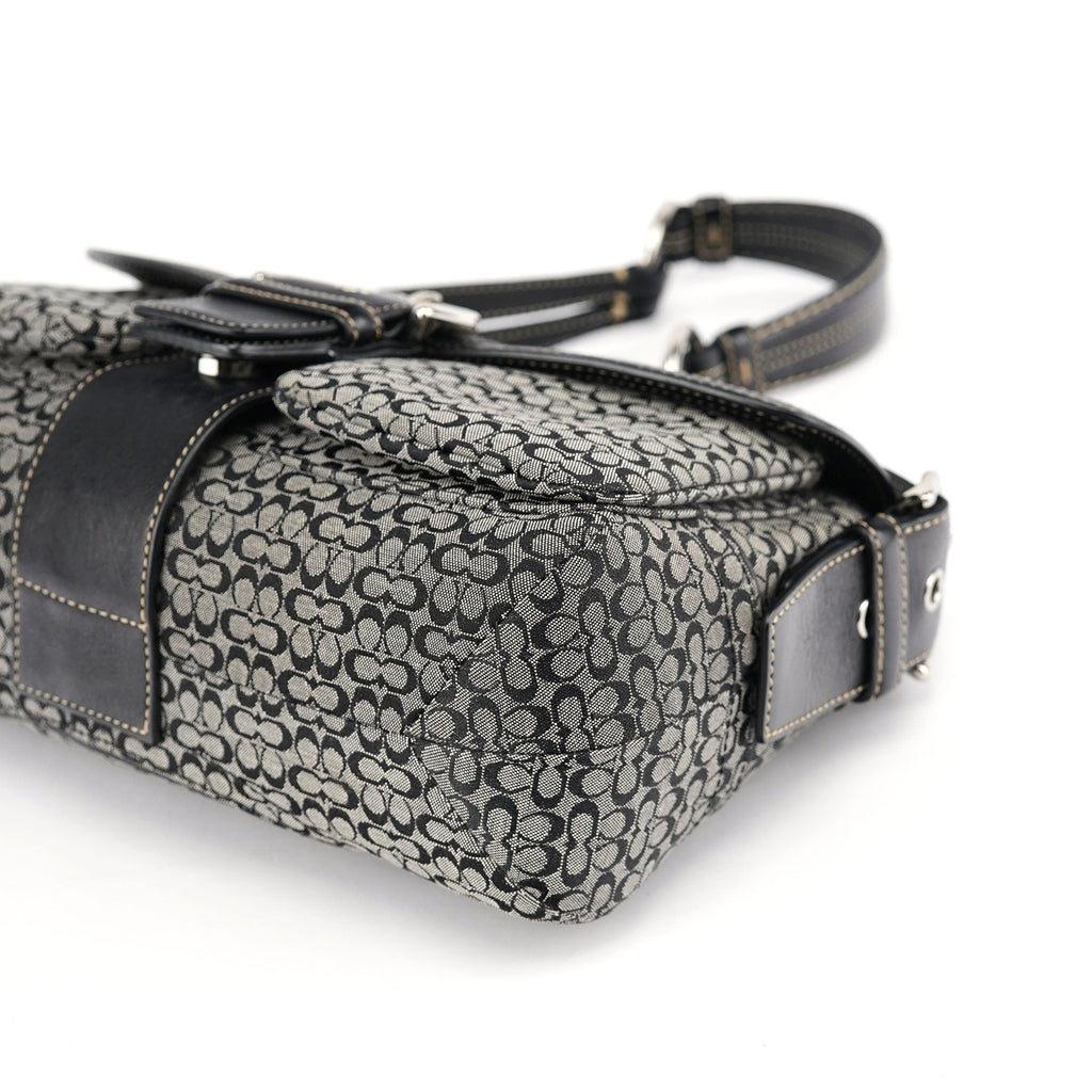 1463 Grey Black Soho Shoulder Bag
