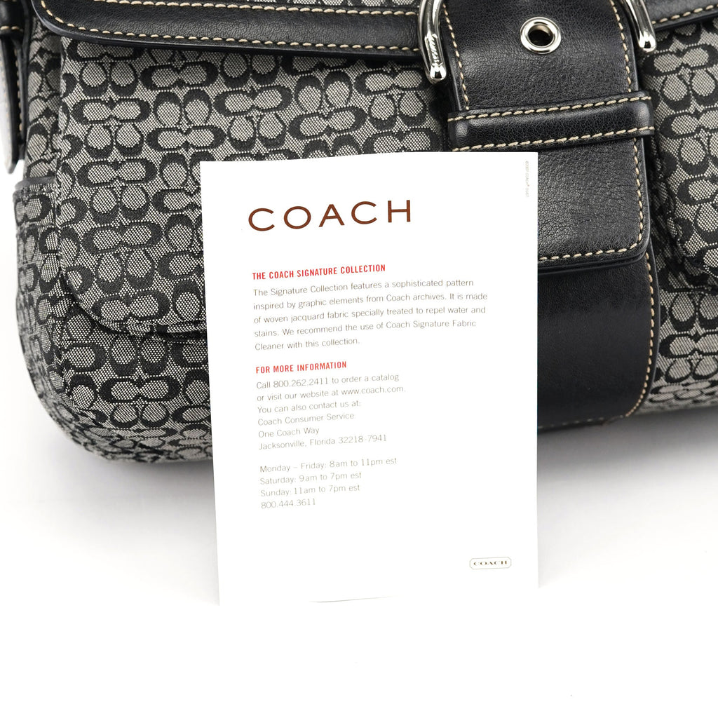 1463 Grey Black Soho Shoulder Bag