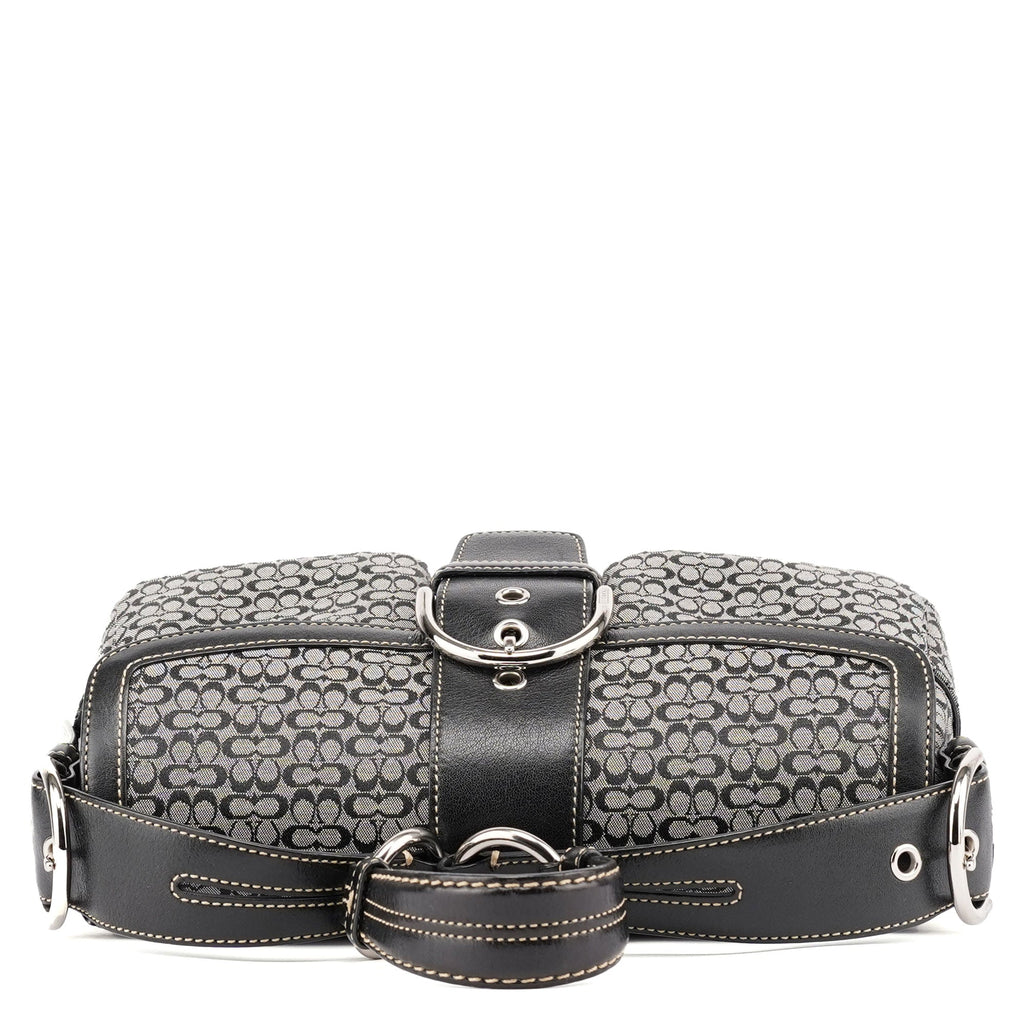 1463 Grey Black Soho Shoulder Bag