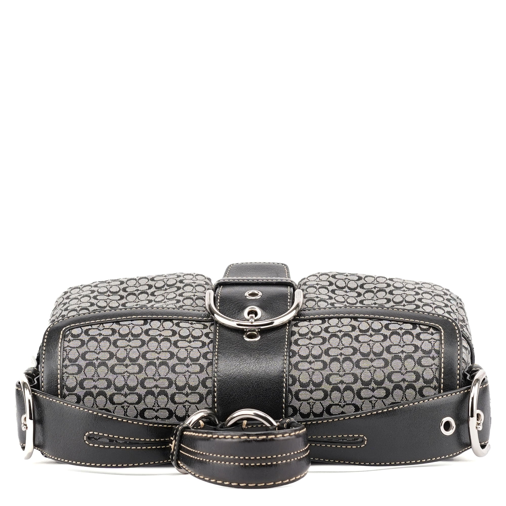 1463 Grey Black Soho Shoulder Bag
