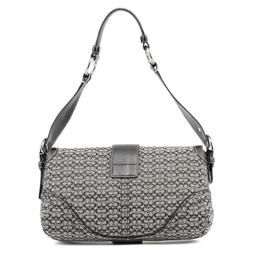 1463 Grey Black Soho Shoulder Bag