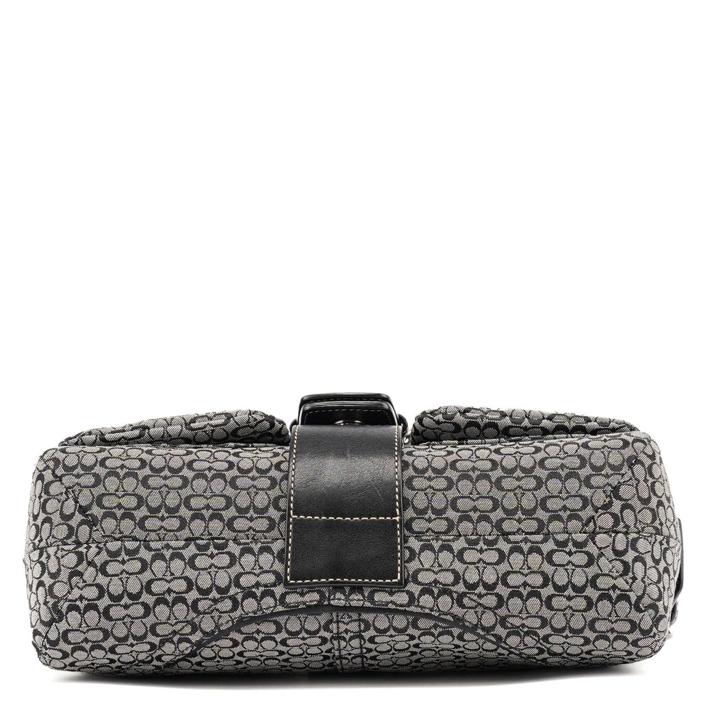 1463 Grey Black Soho Shoulder Bag