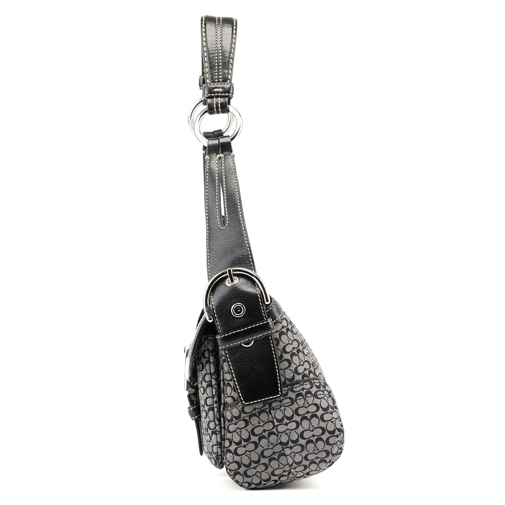 1463 Grey Black Soho Shoulder Bag