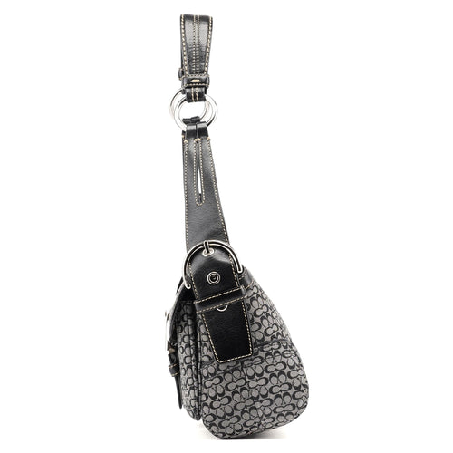 1463 Grey Black Soho Shoulder Bag