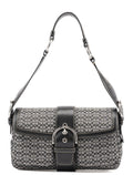 1463 Grey Black Soho Shoulder Bag