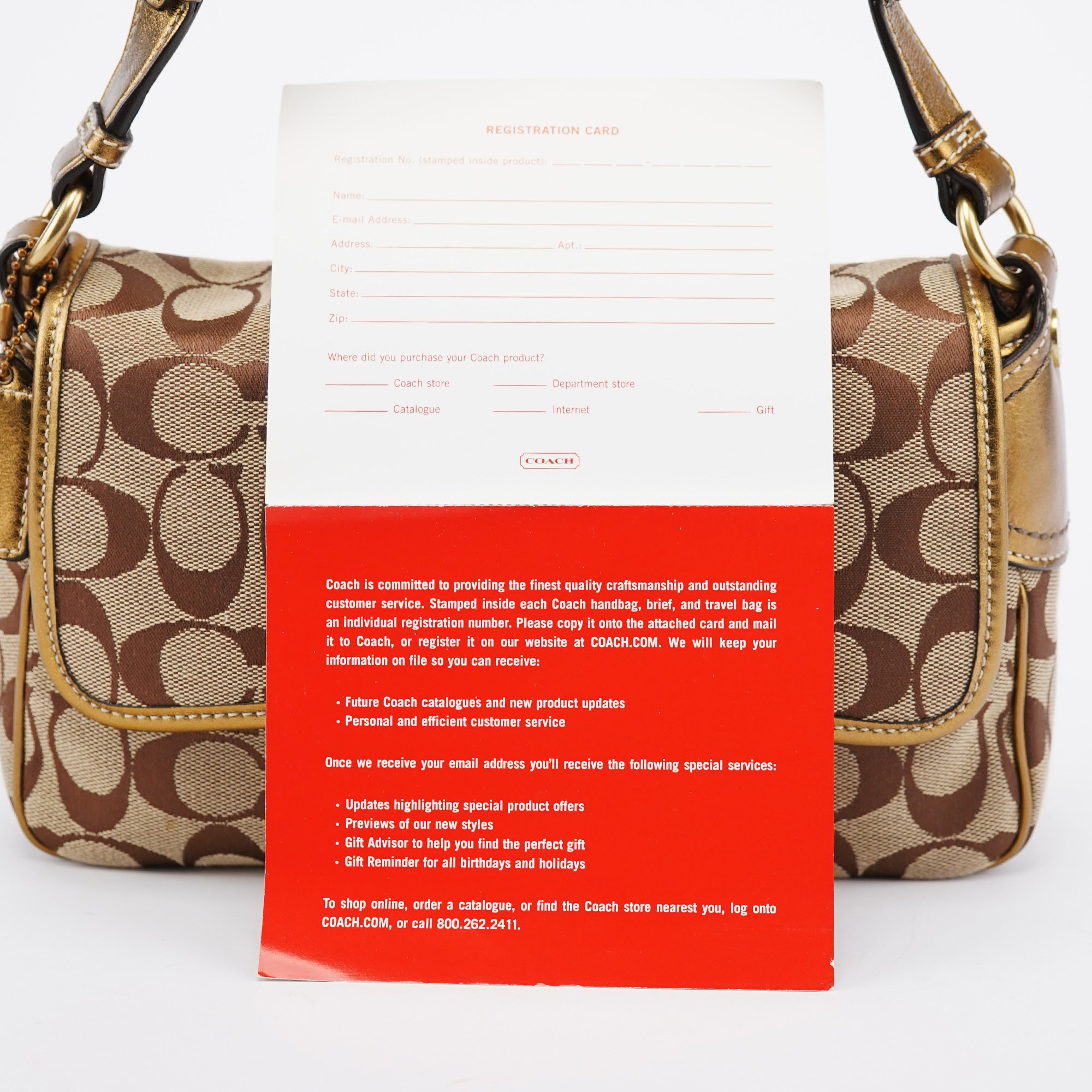 1482 Beige Gold Leather Soho Shoulder Bag