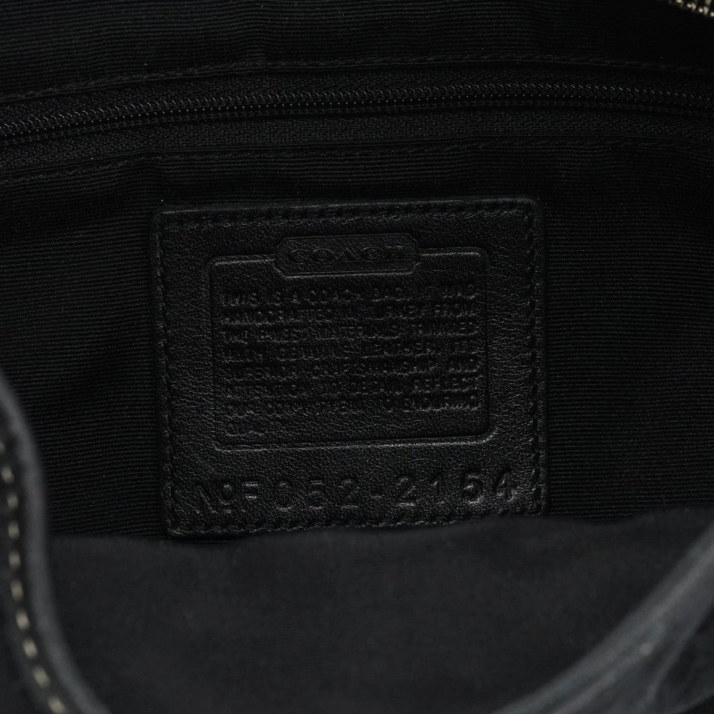 2154 Black Signature Soho Shoulder Bag