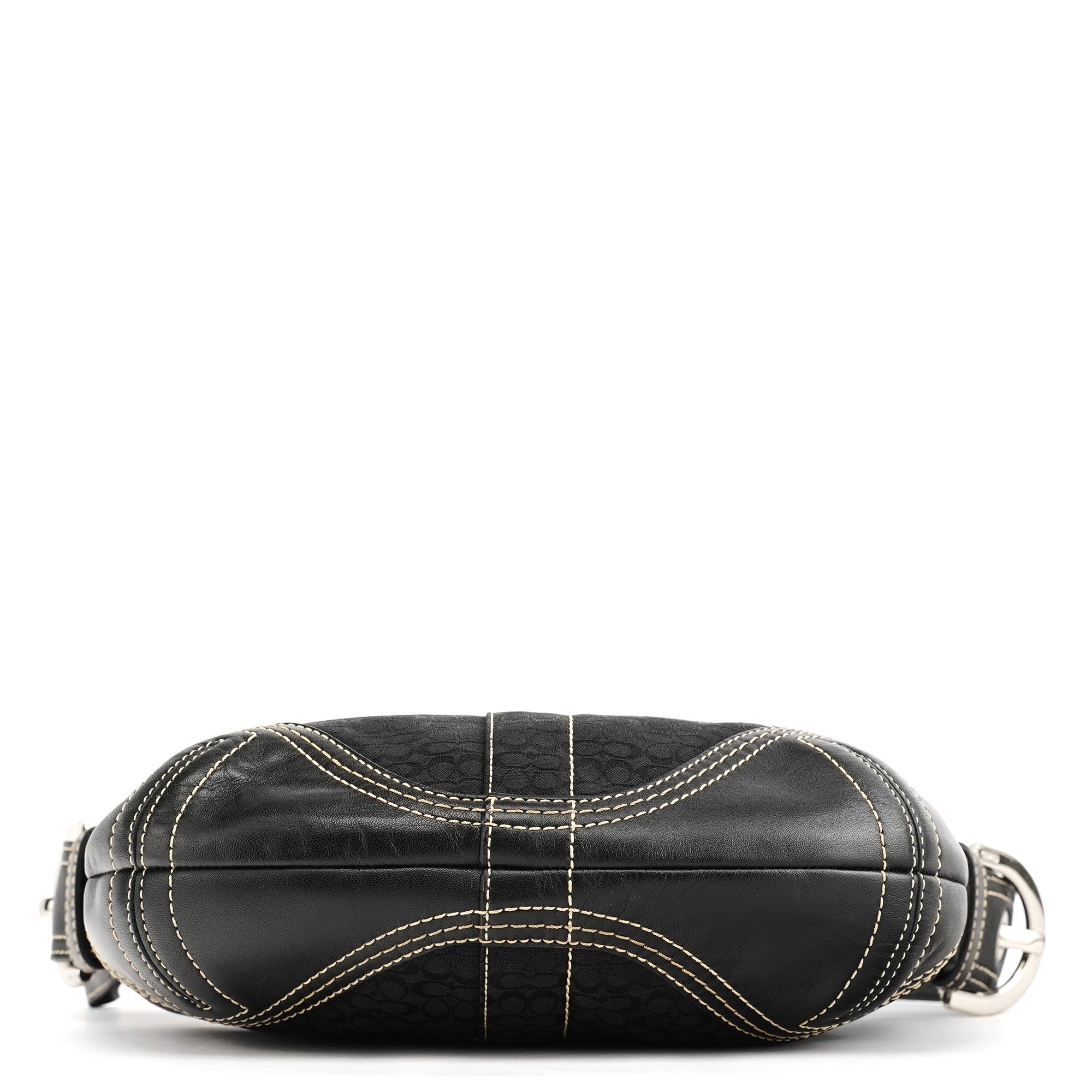 2154 Black Signature Soho Shoulder Bag