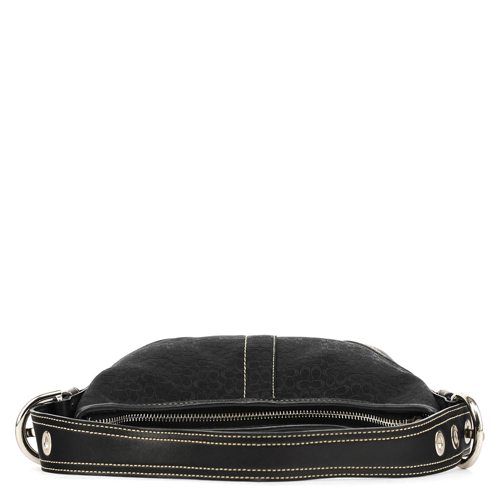 2154 Black Signature Soho Shoulder Bag