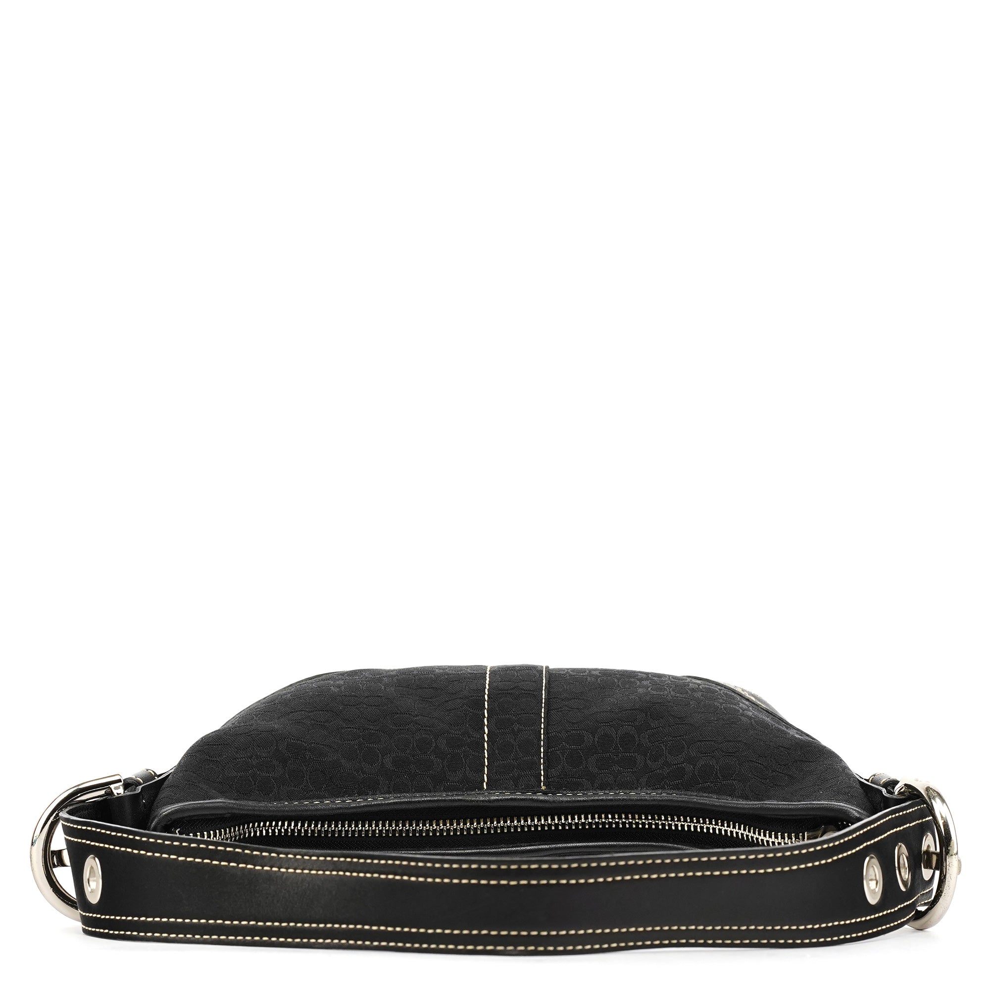 2154 Black Signature Soho Shoulder Bag
