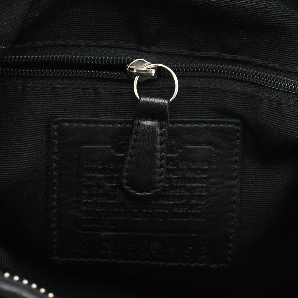 2158 Black Signature Soho Shoulder Bag