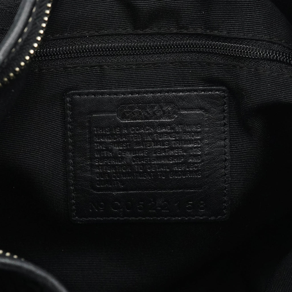 2158 Black Signature Soho Shoulder Bag