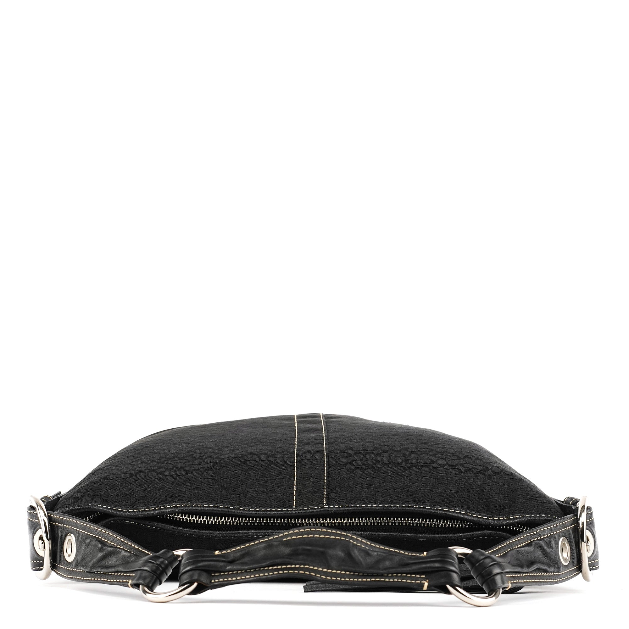 2158 Black Signature Soho Shoulder Bag