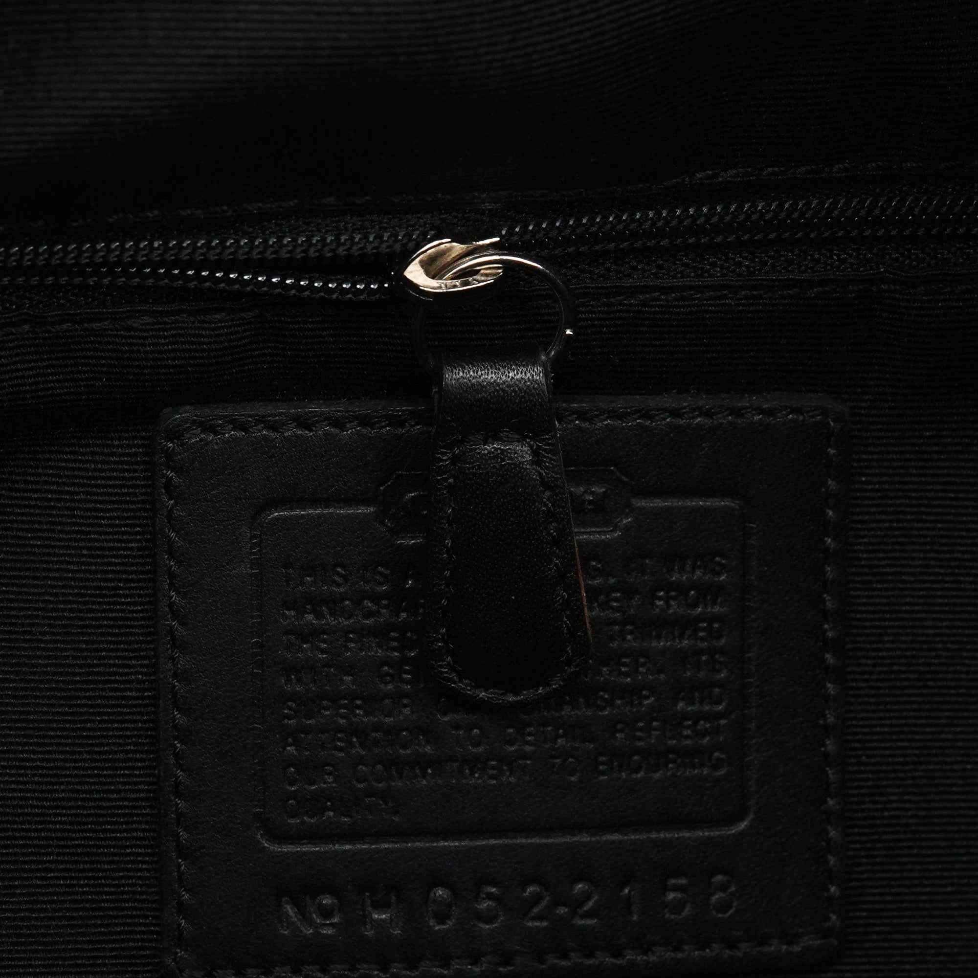 2158 Black Soho Shoulder Bag