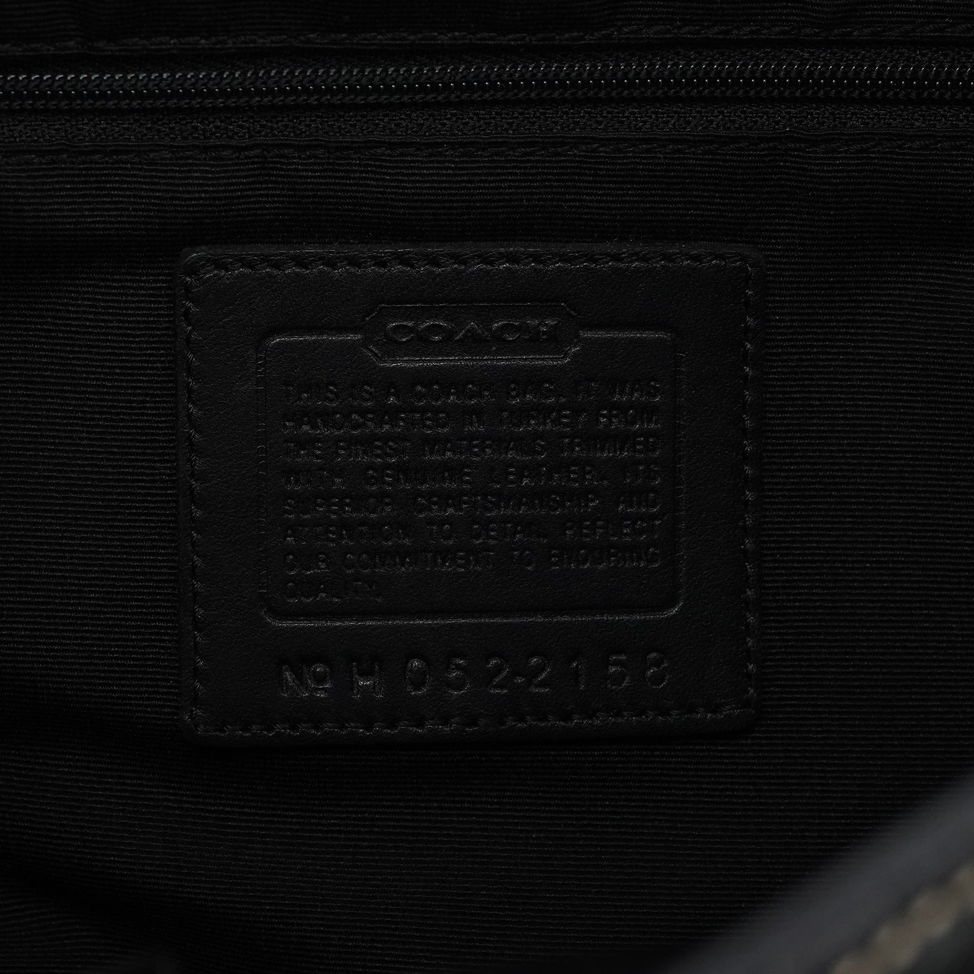 2158 Black Soho Shoulder Bag