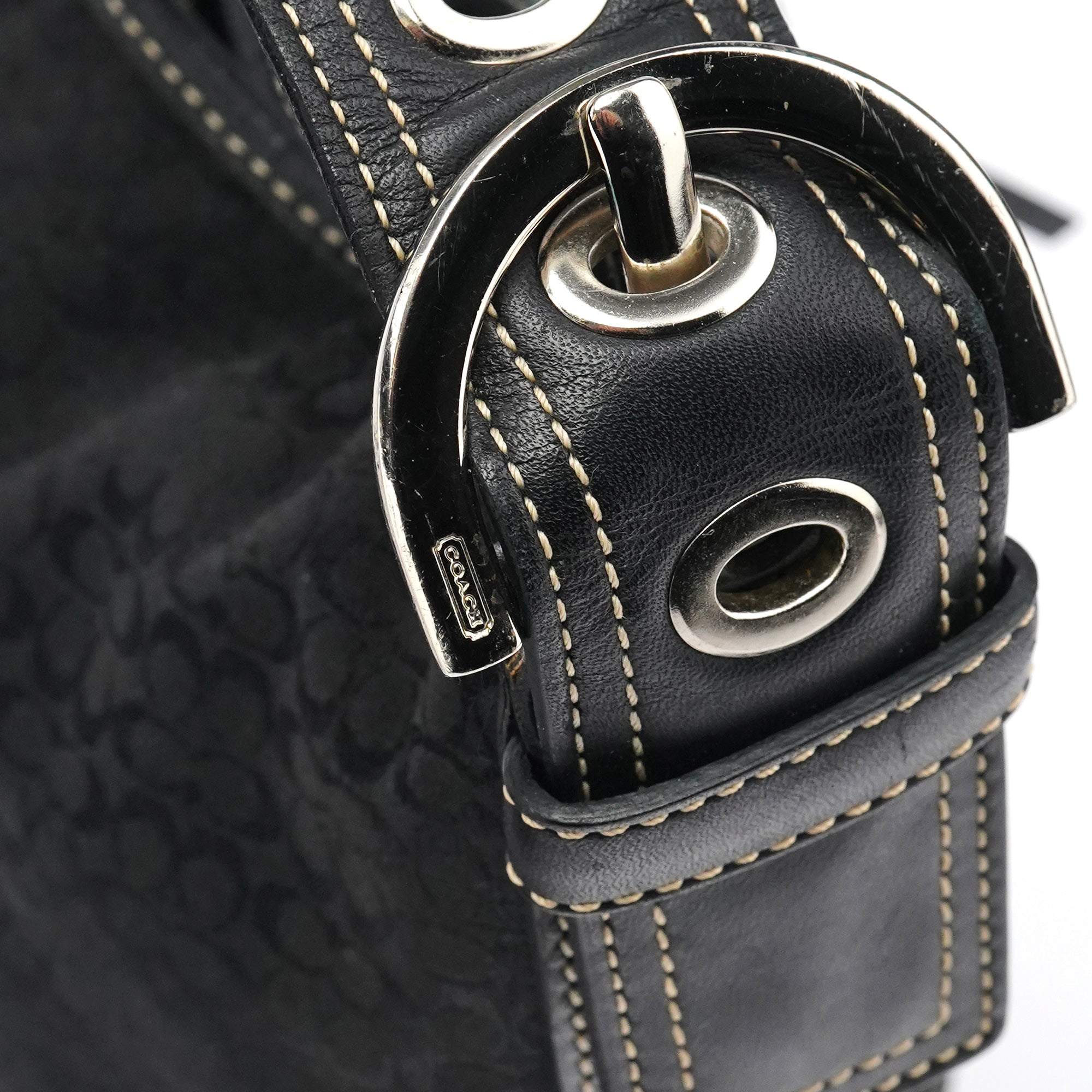 2158 Black Soho Shoulder Bag