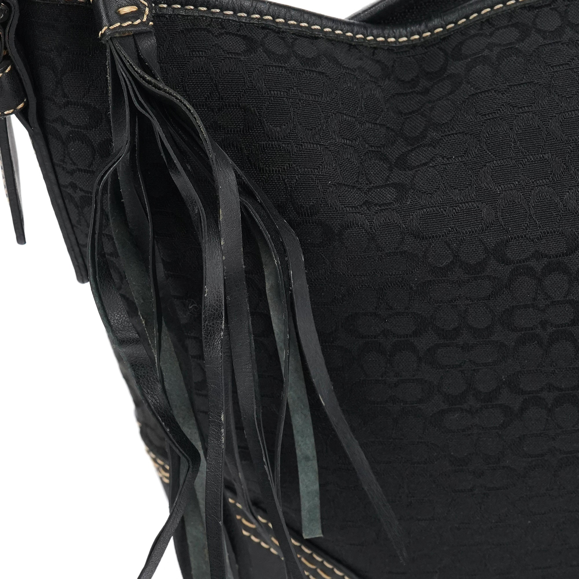 2158 Black Soho Shoulder Bag