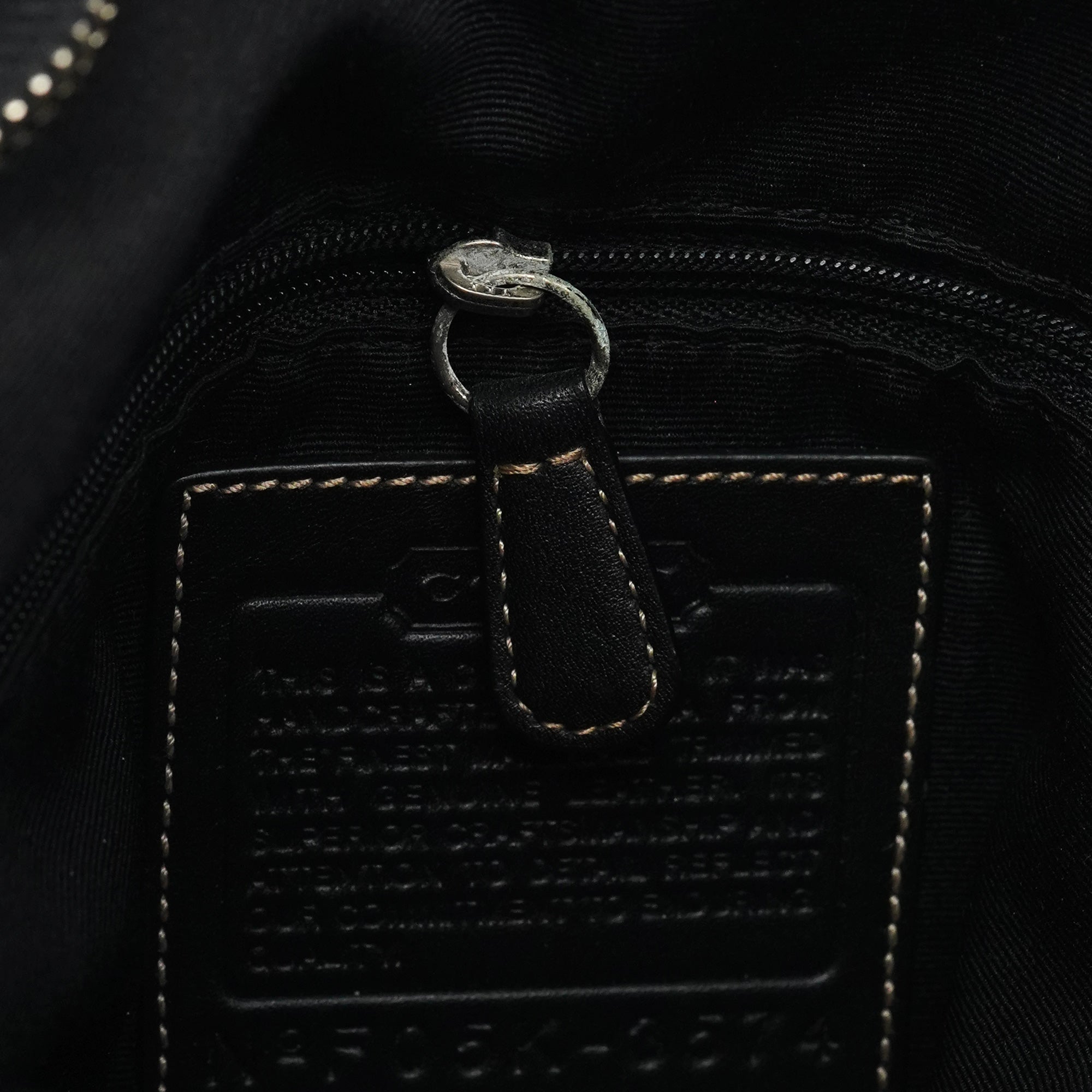 3574 Black Signature Soho 2-Way Bag