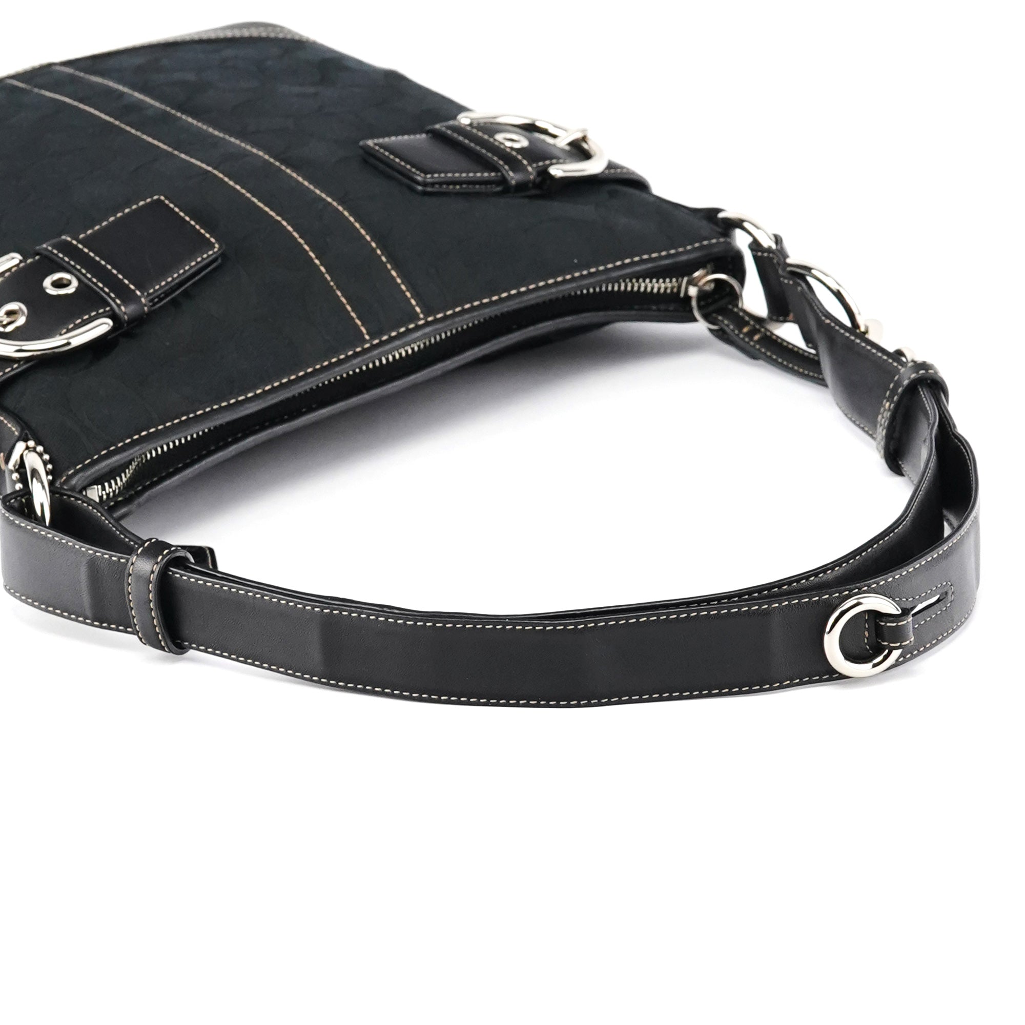 3574 Black Signature Soho 2-Way Bag