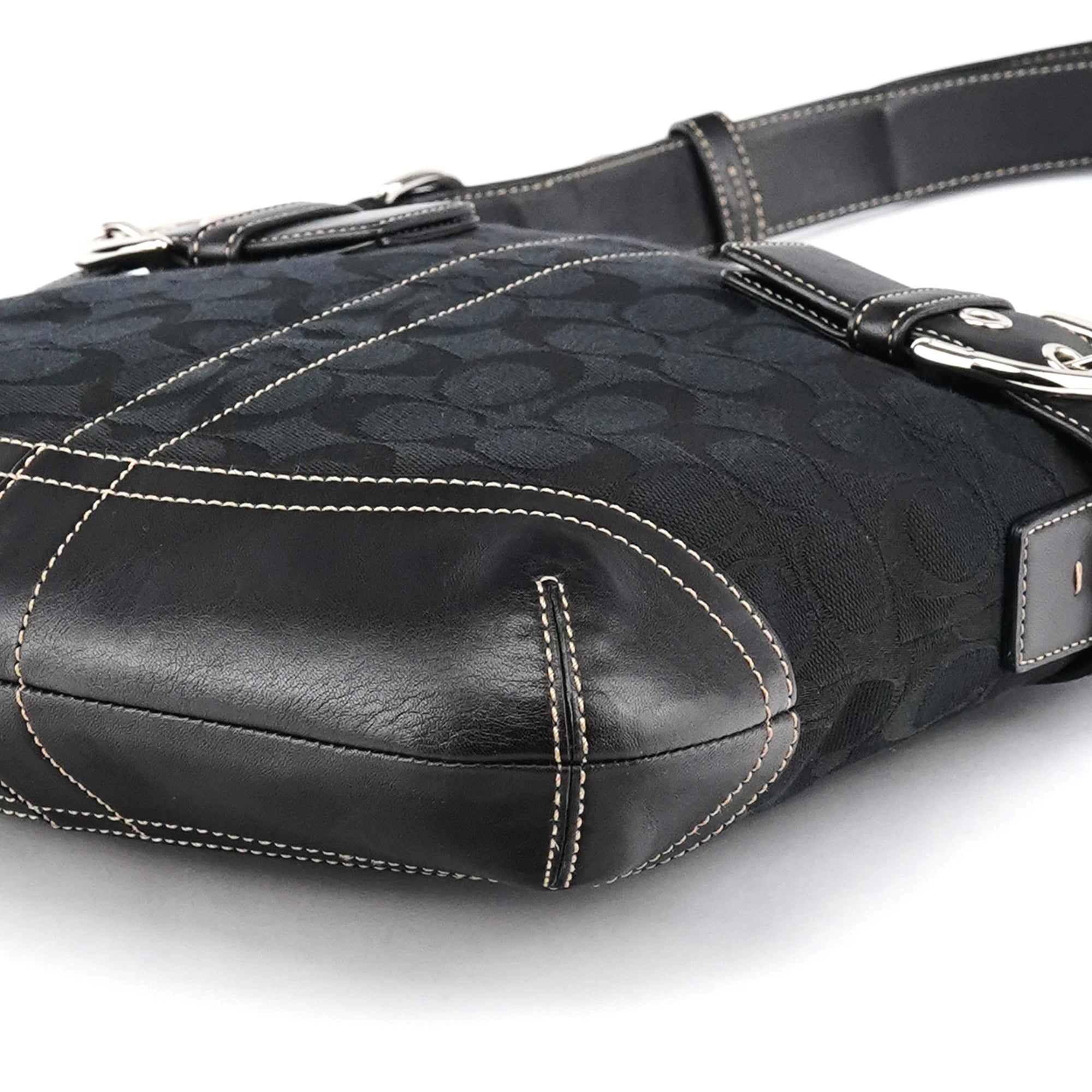 3574 Black Signature Soho 2-Way Bag
