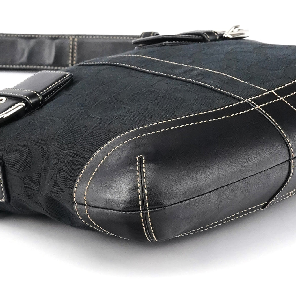 3574 Black Signature Soho 2-Way Bag