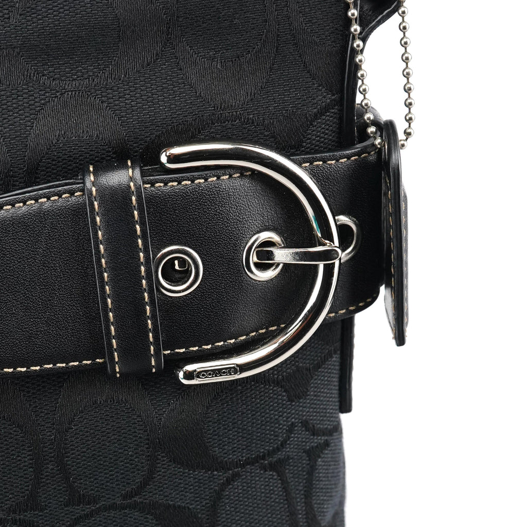 3574 Black Signature Soho 2-Way Bag