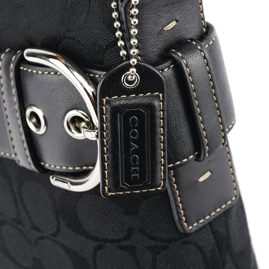 3574 Black Signature Soho 2-Way Bag