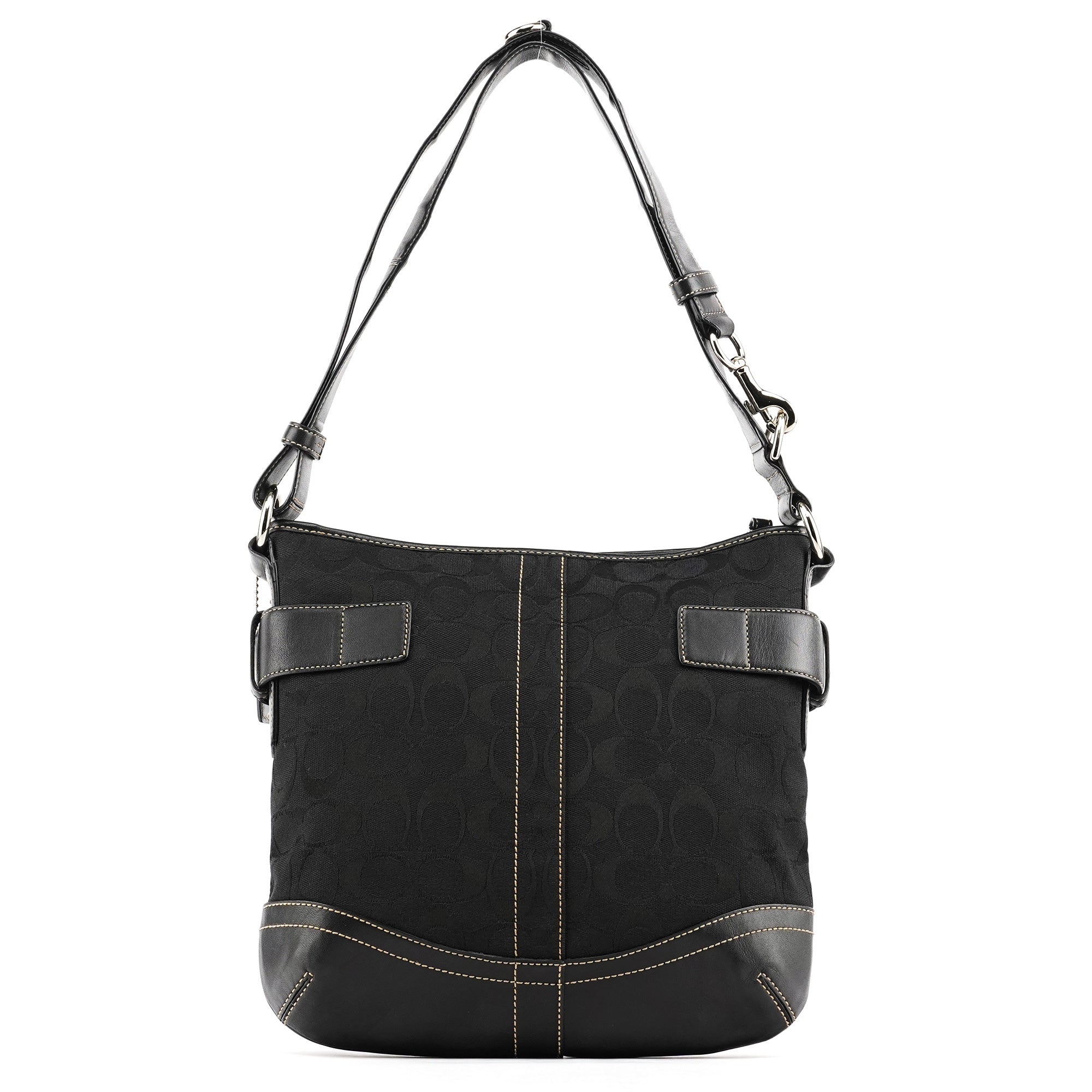 3574 Black Signature Soho 2-Way Bag