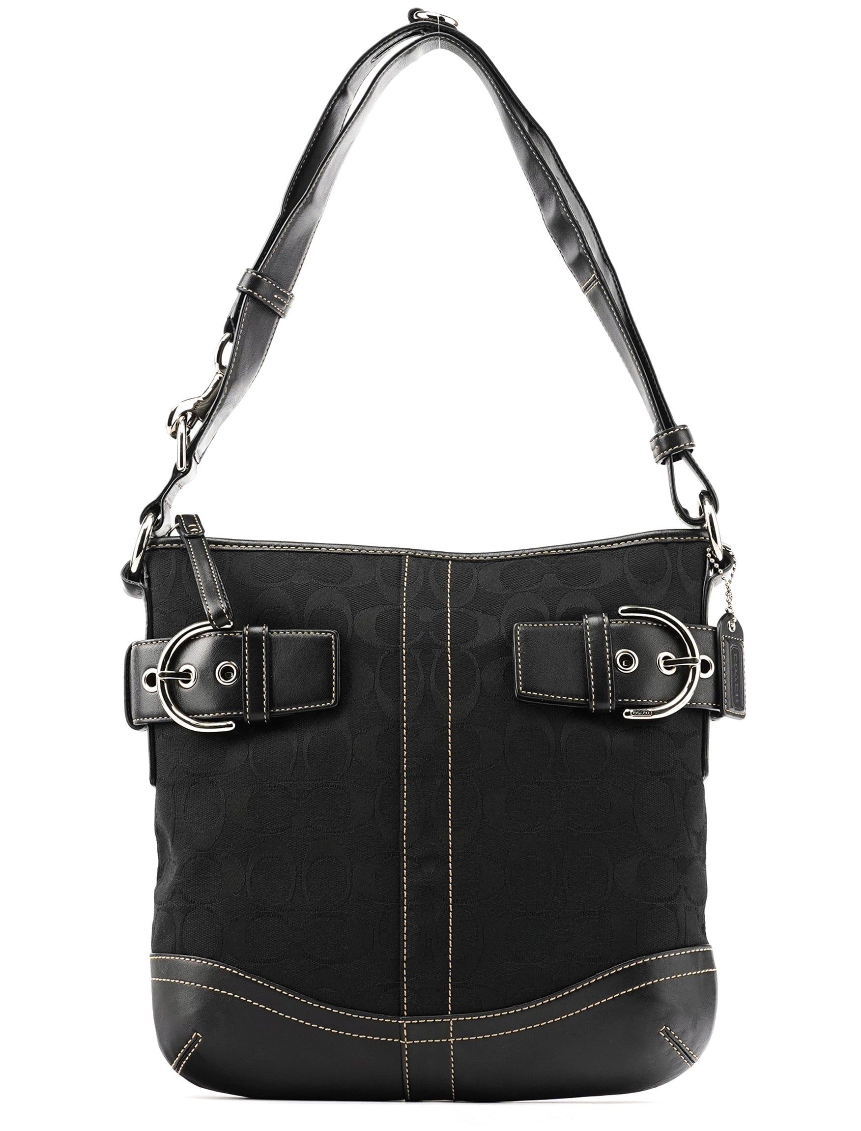 3574 Black Signature Soho 2-Way Bag