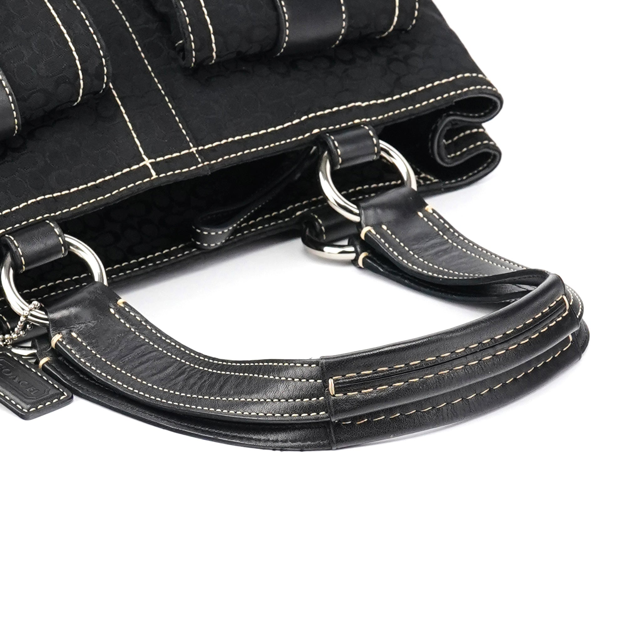 3646 Black Signature Soho Tote Bag
