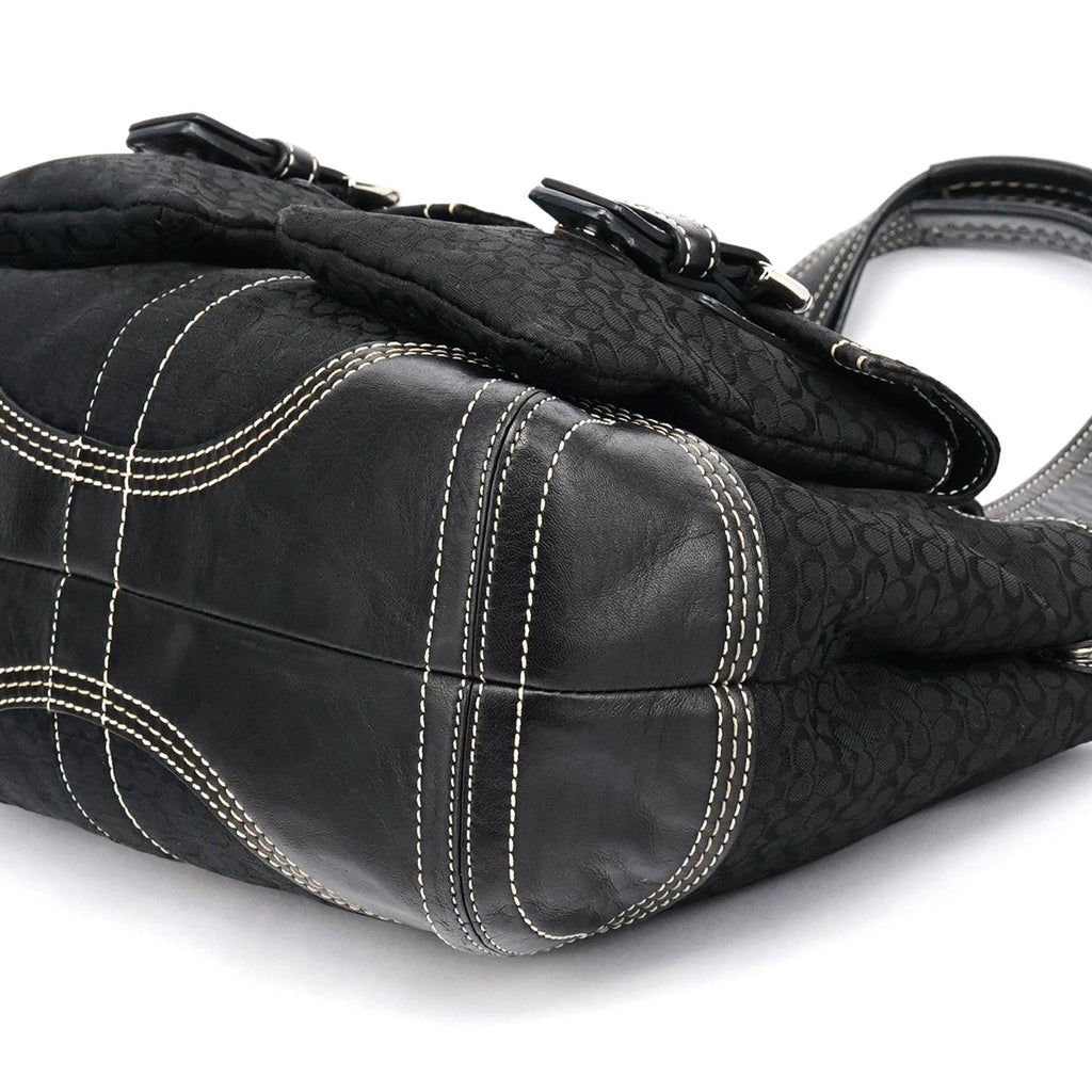3646 Black Signature Soho Tote Bag