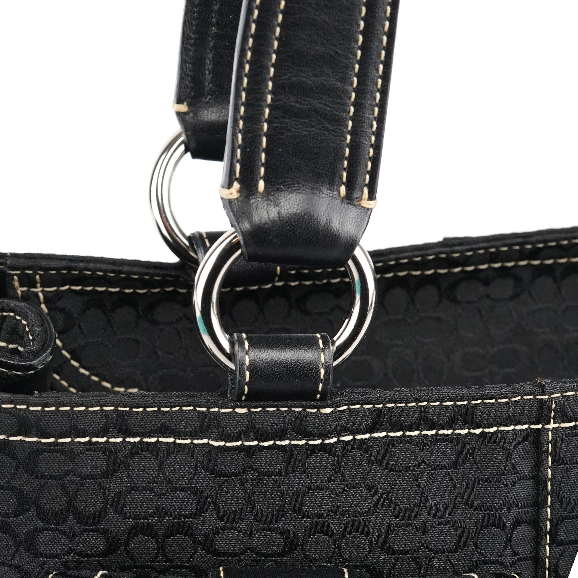 3646 Black Signature Soho Tote Bag