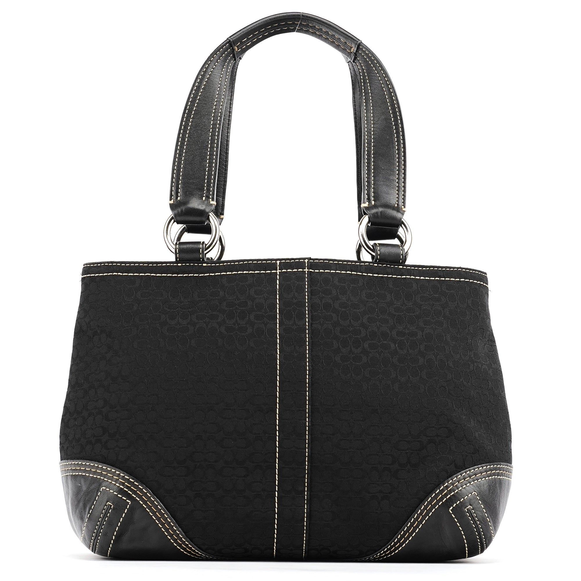 3646 Black Signature Soho Tote Bag