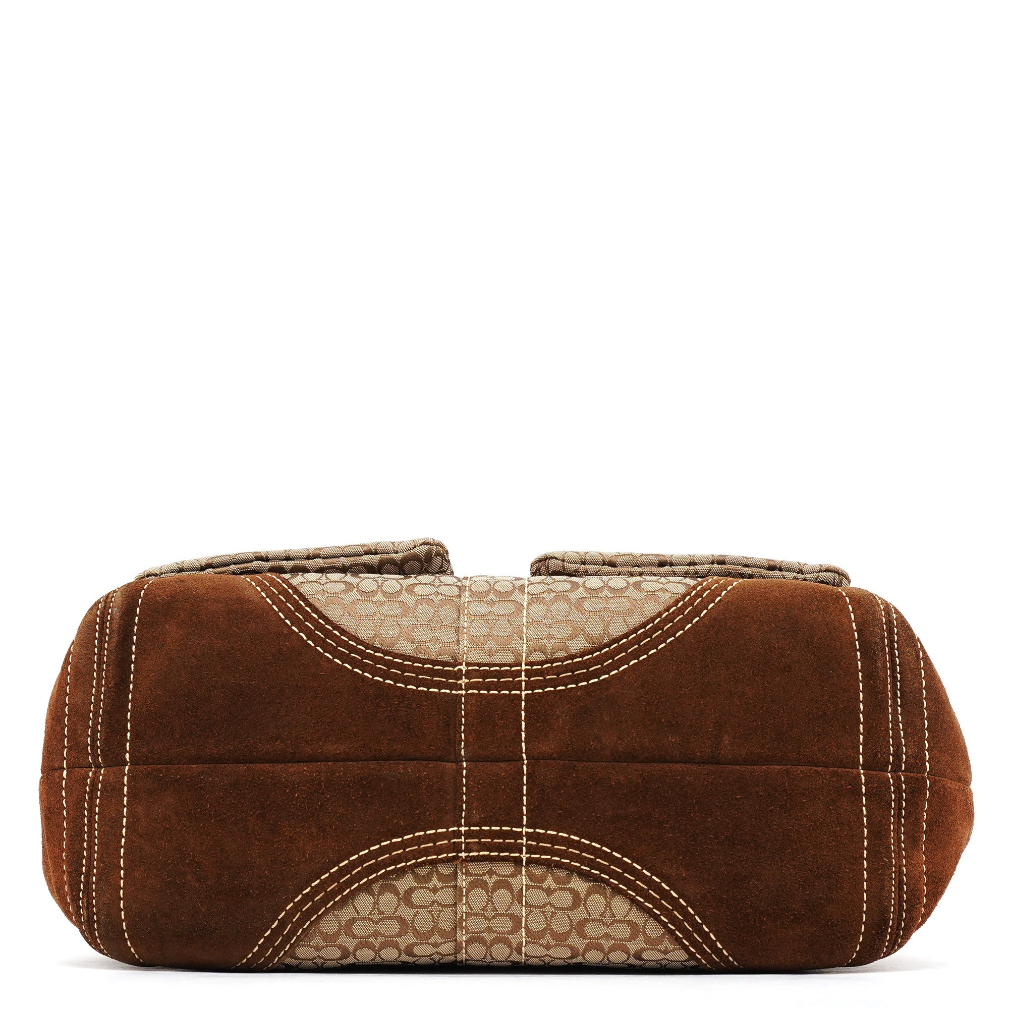 3646 Brown Signature Soho Tote Bag
