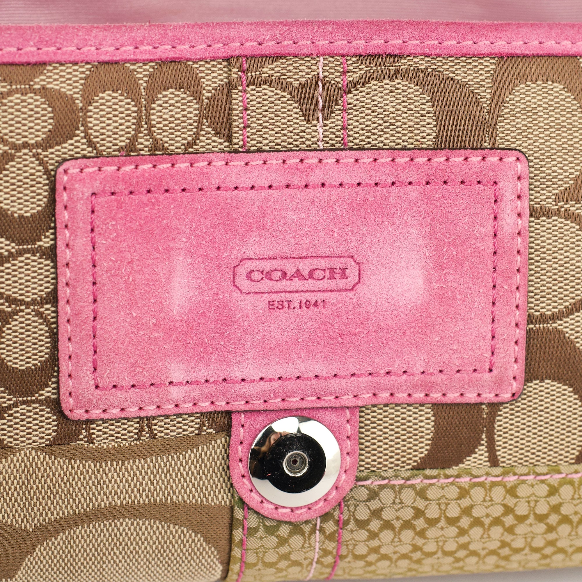 3689 Beige Pink Snake Soho Shoulder Bag