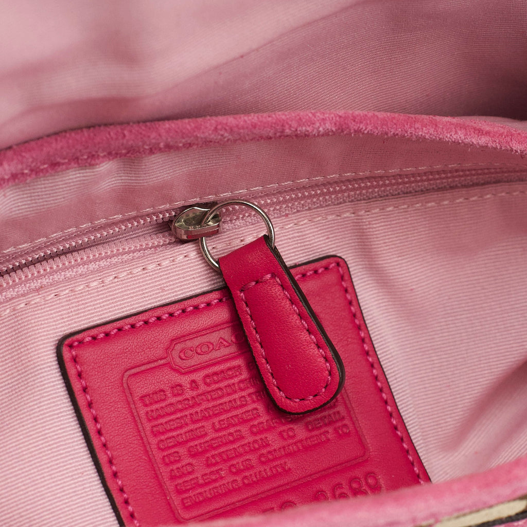 3689 Beige Pink Snake Soho Shoulder Bag