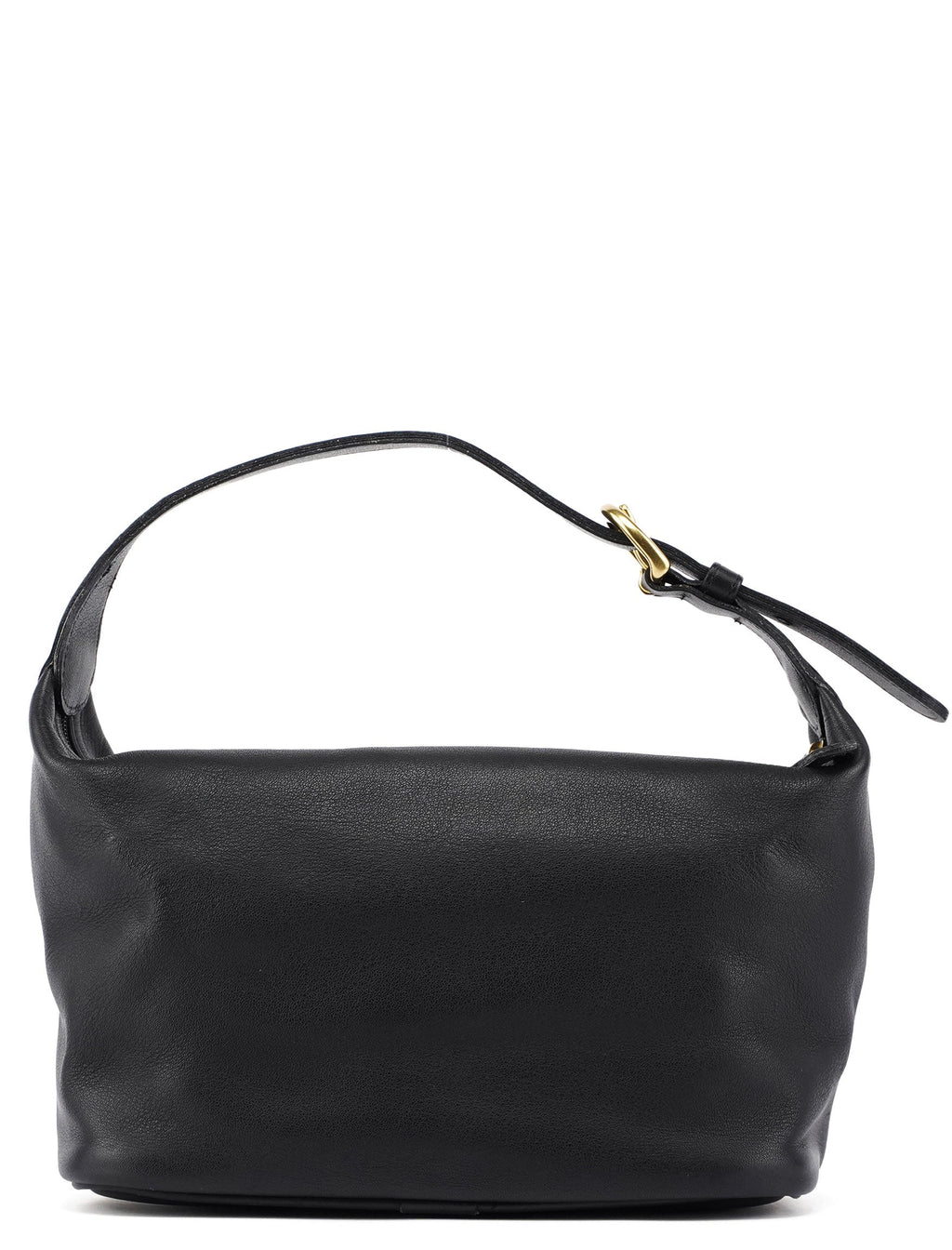 4146 Black Leather Ergo Mini Hobo Bag