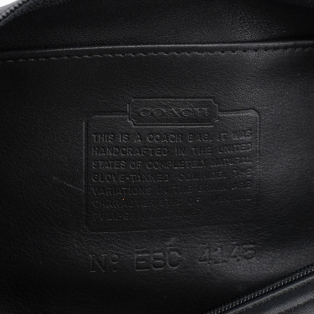 4146 Black Leather Ergo Mini Hobo Bag