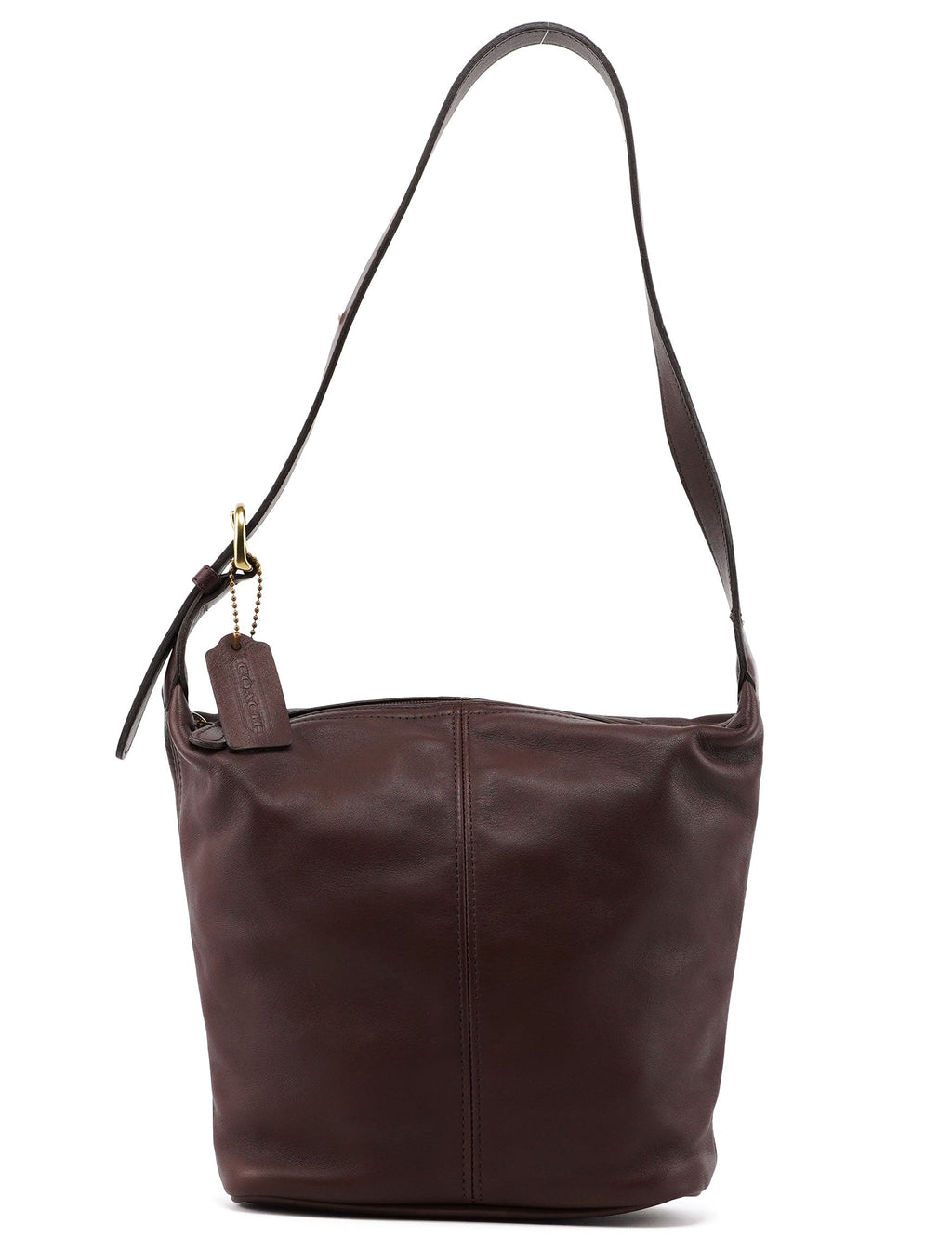 4148 Brown Leather Ergo Shoulder Bag