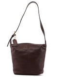 4148 Brown Leather Ergo Shoulder Bag