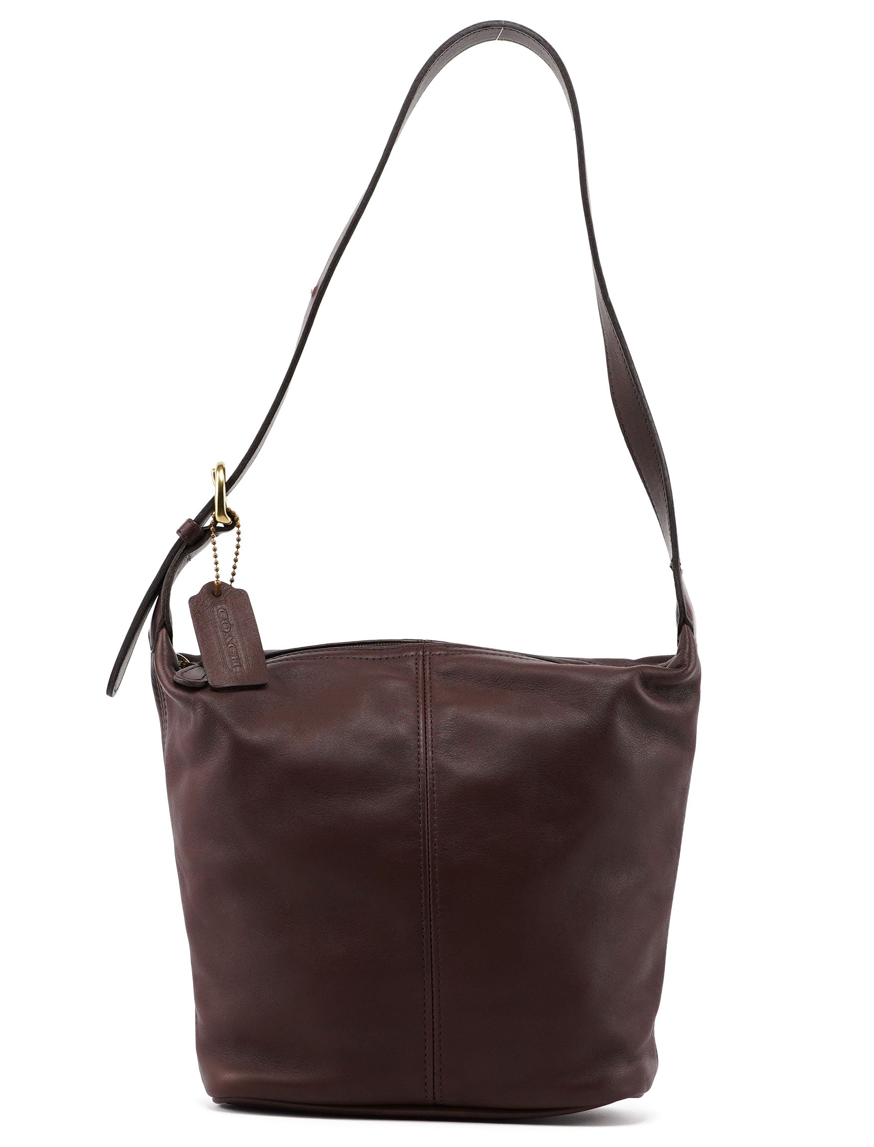 4148 Brown Leather Ergo Shoulder Bag