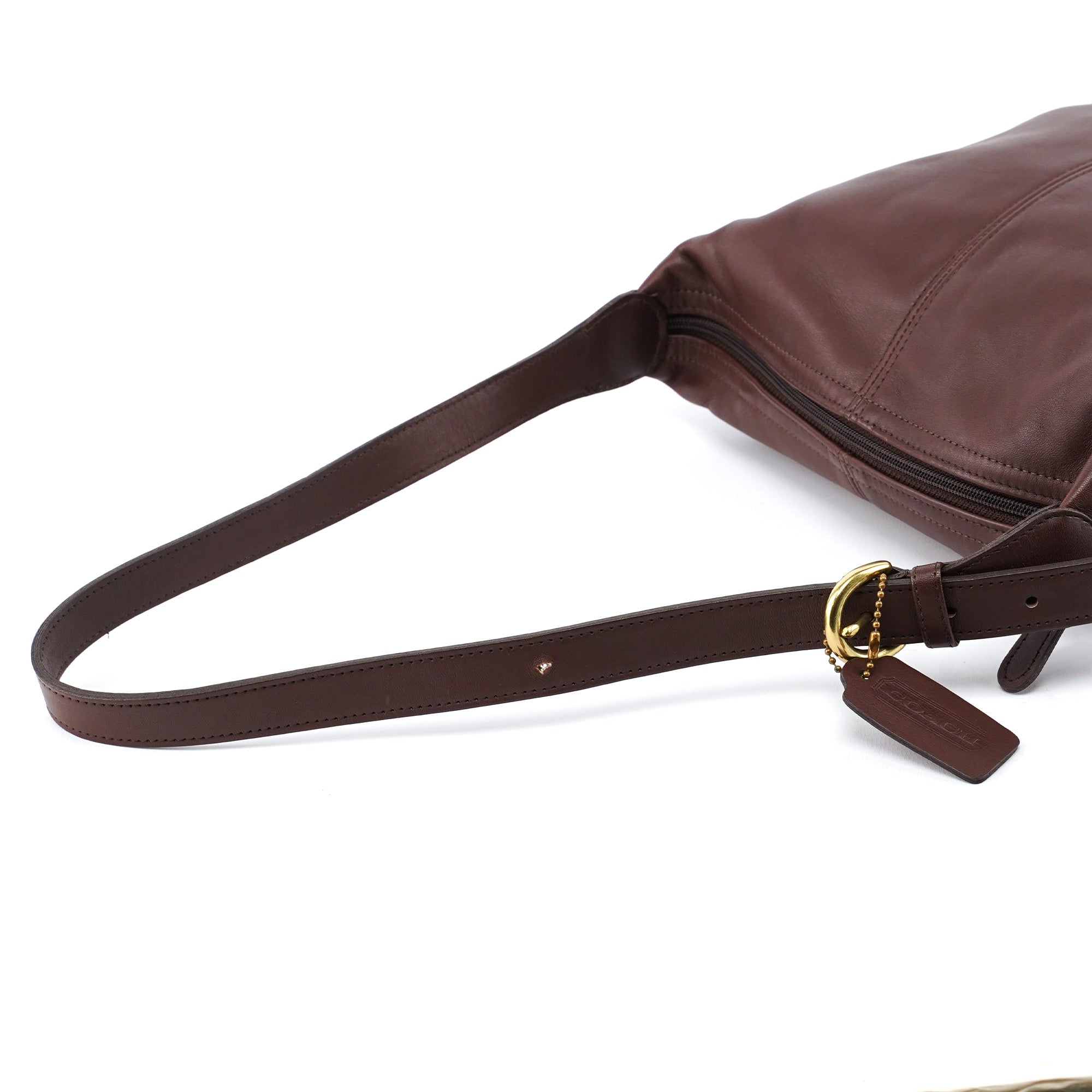 4148 Brown Leather Ergo Shoulder Bag