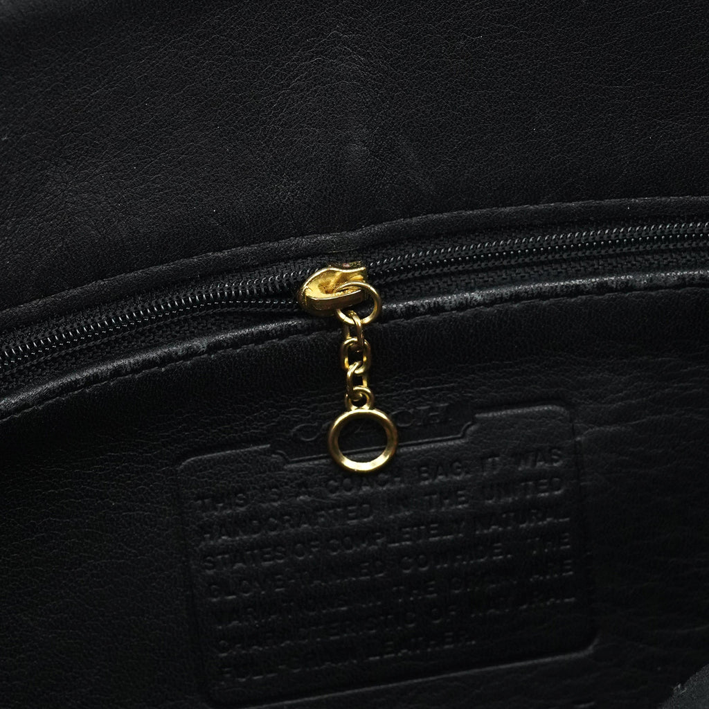 4164 Black Leather Soho Crossbody Bag