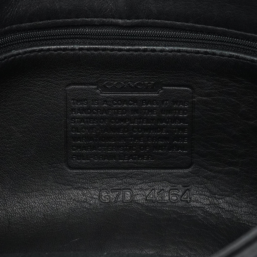 4164 Black Leather Soho Crossbody Bag