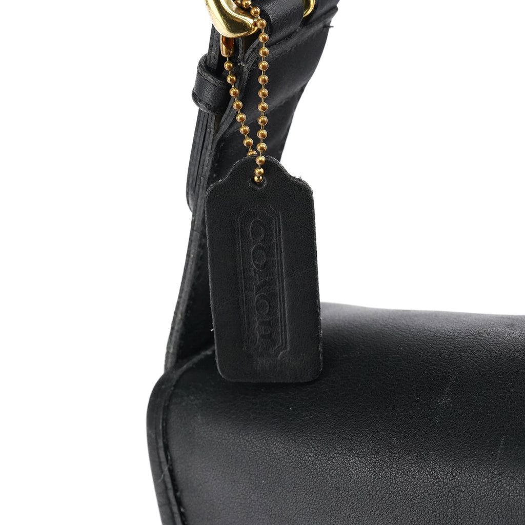 4164 Black Leather Soho Crossbody Bag
