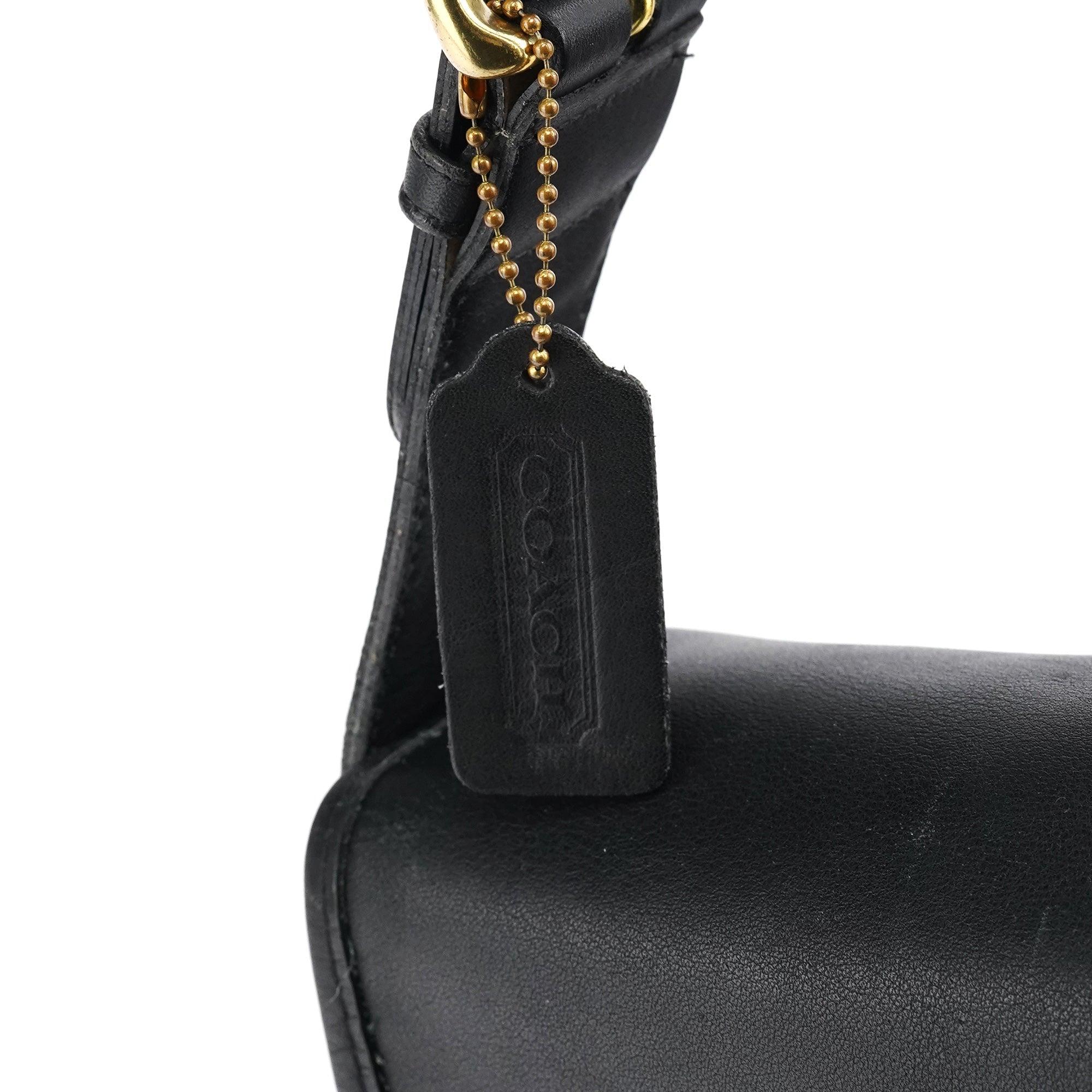 4164 Black Leather Soho Crossbody Bag